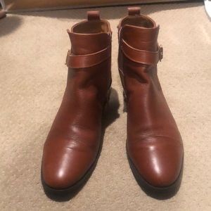 Leather/Suede Booties